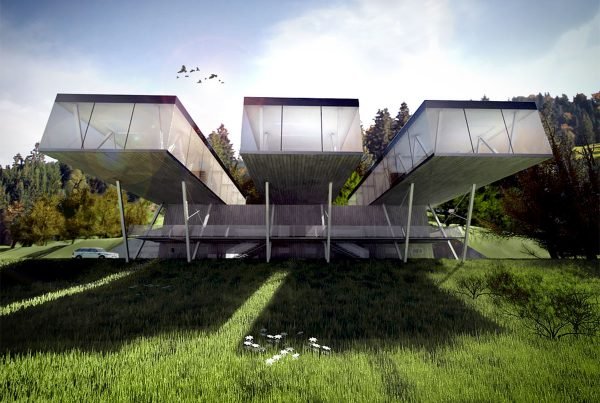 schronisko górskie projekt architekt
