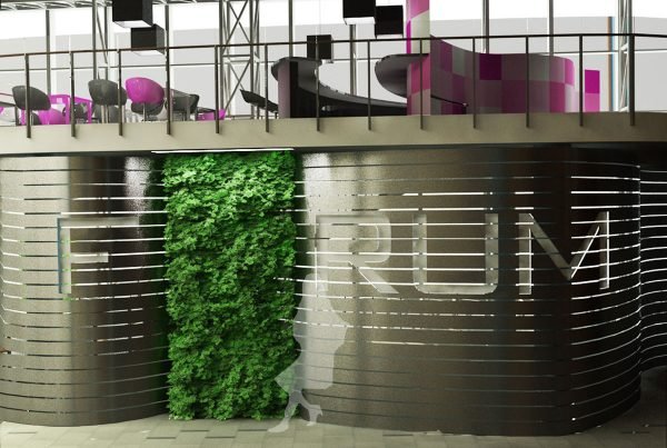 Centrum Handlowe Gliwice Forum projekt wnętrz