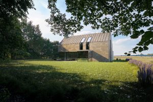 nowoczesna stodoła projekt architekt