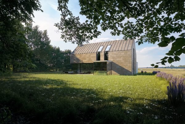 nowoczesna stodoła projekt architekt